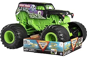 Monster Jam, Monster Size Grave Digger Monster Jam Truck, escala 1:10, multicolor