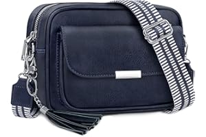 NEWIROVE Sac Bandoulière Femme, Sac à Main Femme Bandoulière En Cuir Pu Pochette Sac A Main Femme Avec Large Sangle Réglable et Amovible Pour Le Shopping, Le Travail et Les Voyages