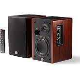 PreSonus Eris Accent BT Bluetooth 5.3 Aktif Kitaplık Hoparl&ouml;r (&Ccedil;ift) &ndash; 4 in&ccedil; Woofer, 1 in&ccedil; İpek Kubbe Tweeter, 60W Class D, O