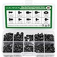 350 Pcs Computer Screw Set, PC Case Motherboard Standoffs Screws #6-32 Male to M3 Female Standoffs Sets for Personal Computer Screw Standoffs Set Kit for PC Case Motherboard HDD SSD CD-ROM Hard Drive
