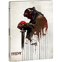 Hellboy Combo (Br+Dv) Steelbook + Card Da Collezione
