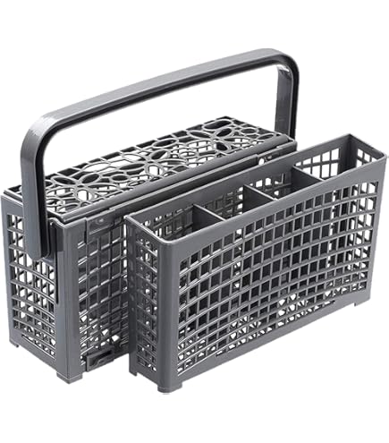 Universal Dishwasher Cutlery Basket Deluxe 2-in-1 Full Size And Detachable Slimline 49672010 - Foto 5