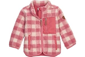 first instinct by killtec Fiow 50 Mns Flc Jckt Giacca in pile/herpa con colletto rialzato Unisex - Bimbi 0-24