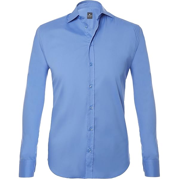 Camicia Uomo Elegante Con Cravatta E Fazzaletto - Set Completo Taglie S-2XL - Cotone E Poliestere - Per Matrimoni E Ufficio - Foto 10