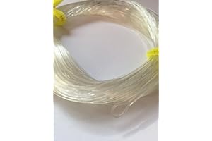 BESTCITY TACKLE Fly Fishing Line INTERMEDIATE Ice Clear line with 2 welded loops WF6