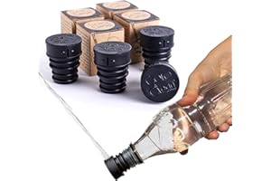 CULOCLEAN.COM CuloClean Bidé De Mano para WC. Hecho en España. El bidet portátil más discreto. Compatible con cualquier botella de plástico. Ducha sanitaria o de viaje, tapón acoplable. (4pcs Negro)