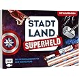 Stadt, Land, Superheld – Der Spieleklassiker für alle Marvel-Fans: Der ultimative Stadt, Land, Fluss-Spieleblock mit 26 Kateg
