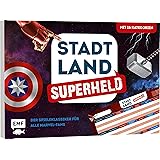 Stadt, Land, Superheld – Der Spieleklassiker für alle Marvel-Fans: Der ultimative Stadt, Land, Fluss-Spieleblock mit 26 Kateg