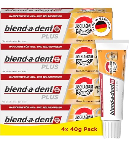 Protefix Aloe Vera Denture Fixiercreme, selbstklebend, 47 g, Top-Produkt :  Amazon.de: Drogerie & Krperpflege