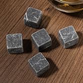 Giftsepeti Premium Whiskey Cooling Stone - 12-Piece Whiskey Stone