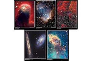 Tiger Moon The Tiger Moon Trading Company Ltd Set Of Five Hubble Telescope Space Posters [HB3] - Size A3 29.7 x 42 cm - Paper Laminated