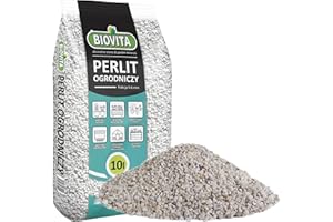 BIOVITA DECORATIVE STONES & GARDEN MINERALS BIOVITA Perlit 10L - Perlite für Pflanzen zur Boden Substratverbesserung - 3-6mm - Bodenverbesserung - Feuchtigkeitsspeicher Substrat - Ideal für Garten & Zimmerpflanzen
