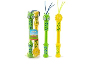 abeec Super-splash Water Shooters - Pack Of 2 Water Pistol Shooters - Frog Water Shooter And Flower Water Shooter – Outdoor Water Toys For Kids 3 And Over - 2 Pack Of Water Blaster - Pool Toys