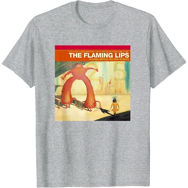 The Flaming Lips Yoshimi T-Shirt : Amazon.co.uk: Fashion