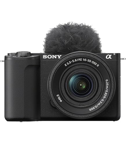 ★SONY VLOGCAM ZV-E10 Sony Alpha ZV-E10 Mirrorless Vlog Camera (Black) | ILCZVE10/B