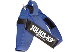 Julius-K9 Color & Gray Arnés de Correa de IDC, Tamaño: 2XL/3, Azul-Gris