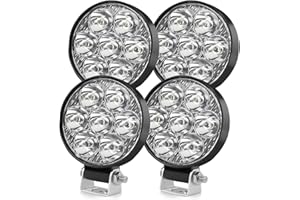 CO LIGHT 4 Pcs 2.5 Inch LED Work Lights 12v IP68 16000LM LED Off Road Lights For Truck, Off Road Vehicle, ATV, UTV, 4WD, Boat