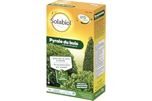 SOLABIOL Traitement Pyrale du Buis Au Bacillus Thuringiensis (BTK) - Action Choc Sur Larves et Chenilles - 6 Sachets Hydrosolubles - 15g - Utilisable En Agriculture Biologique - Biocontrôle SOPYRAL15