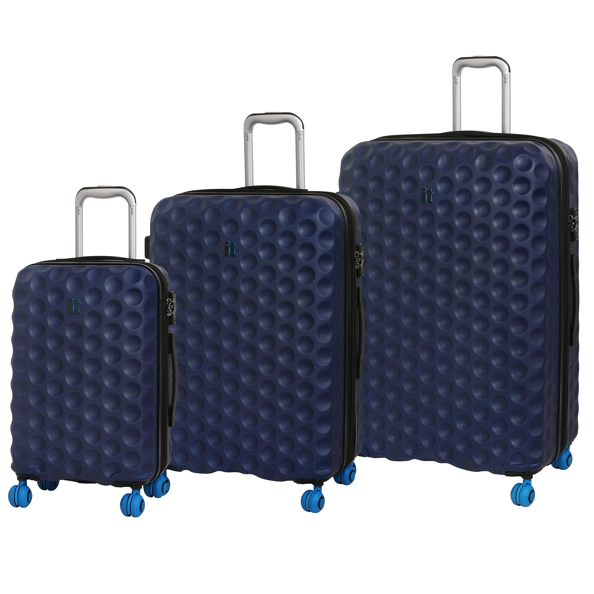 I I it luggage BubbleSpin 4 Wheel Hard Shell Single Expander Suitcase