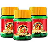 DR. VAIDYA'S new age ayurveda ImunoHerb Resistance Booster Capsules with Amla and Giloy, 30 Capsules Each - (Pack of 3)