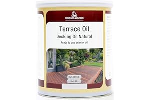 BORMA WACHS Olio per terrazze – Olio professionale per legno per esterni