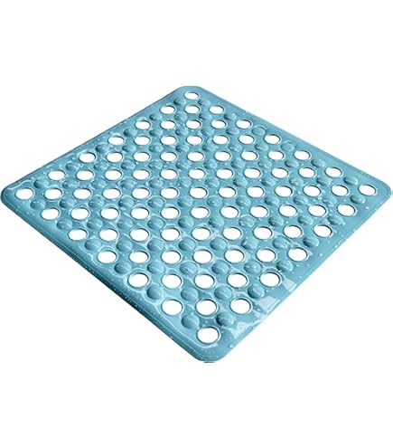 Tappeto Antiscivolo Doccia G-Maim | 50x50cm | Resina Bianca | Made In Italy | Lavabile In Lavatrice - Foto 2