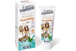 PASTA DEL CAPITANO 1905 Pasta del Capitano Dentifricio Junior + 6, Menta Dolce, 75ml