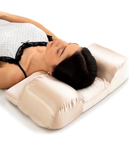 Cuscino Anti-Rughe Memory Foam Con Copertura In Bambù - Per Sonno Beauty - Foto 8