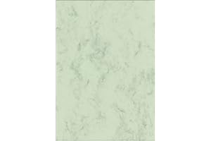 SIGEL DP552 Carta da Lettere / Carta marmorizzata, verde pastello, A4, 200 g, 50 fogli