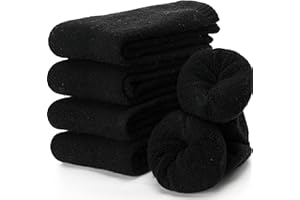 EBMORE Womens Merino Wool Thermal Socks Warm Winter Thick Walking Cosy Boot Crew Comfy Work Hiking Socks for Ladies 5 Pairs