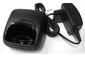 Gigaset – Base di ricarica per Telefono Cordless Siemens GIGASET C430, C430 A e C430H, colore: nero
