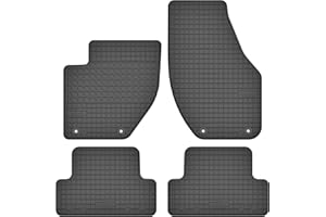MOTOHOBBY Dywaniki gumowe, zestaw dywaników do Volvo V40 (2012-2019), dokładnie dopasowane