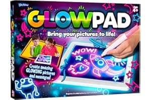 John Adams , GLOWPAD light-up drawing pad: Bring your pictures to life! , Arts & crafts , Ages 4+