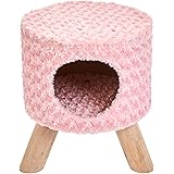 Amazon Basics Cat Condo Ottoman, Pink