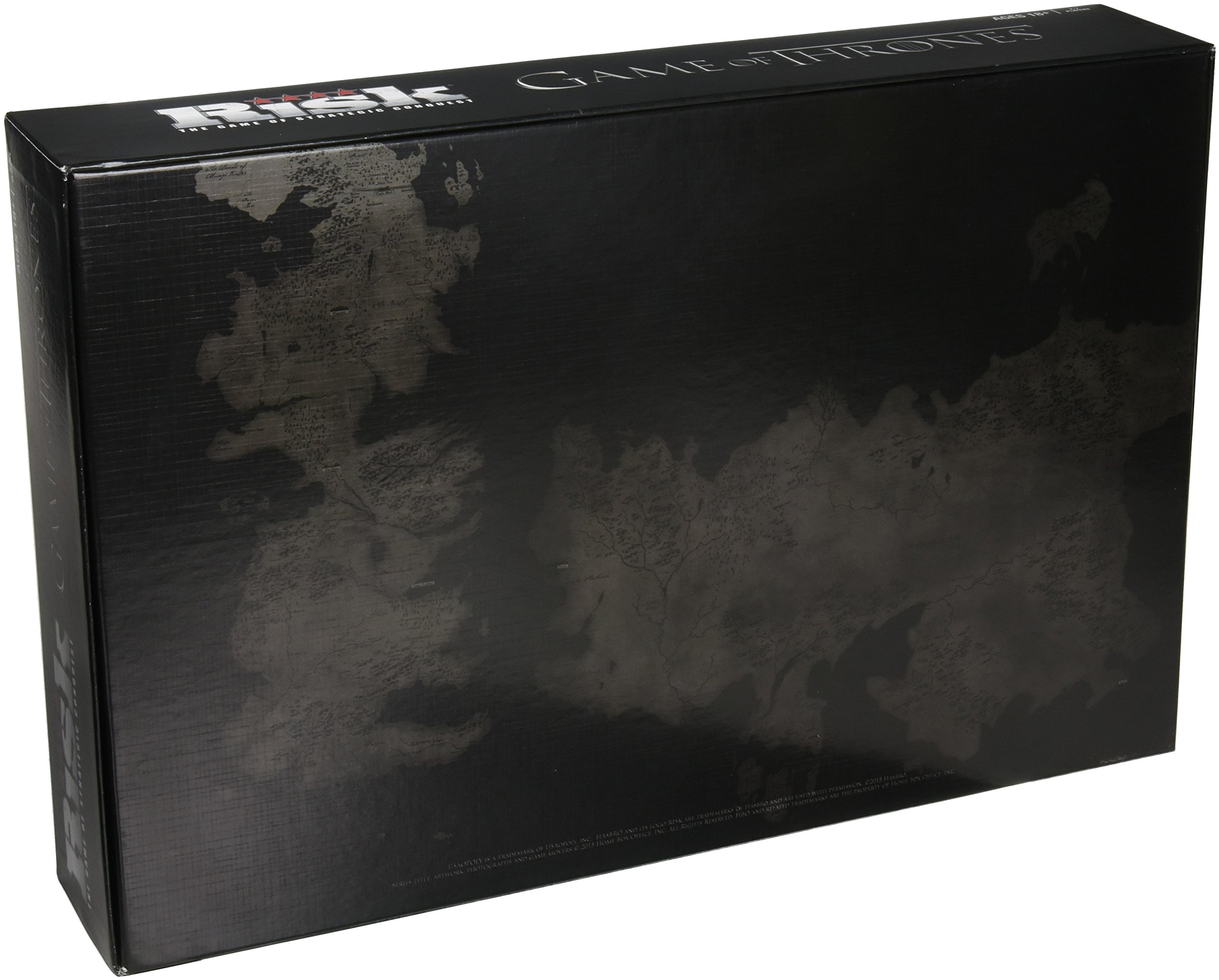 RISIKO di IL TRONO DI SPADE Versione DELUXE 2 MAPPE Collector's Edition Gioco Tavolo UFFICIALE RISIKO di IL TRONO DI SPADE Versione DELUXE 2 MAPPE Collector's Edition Gioco Tavolo UFFICIALE