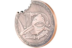 LuluCircle Poker Guard, Weights for Poker, Poker Gifts for Men, Poker Card Protector, Poker Accessories, Coin Collectibles, Poker Chips Coin with Plastic Case