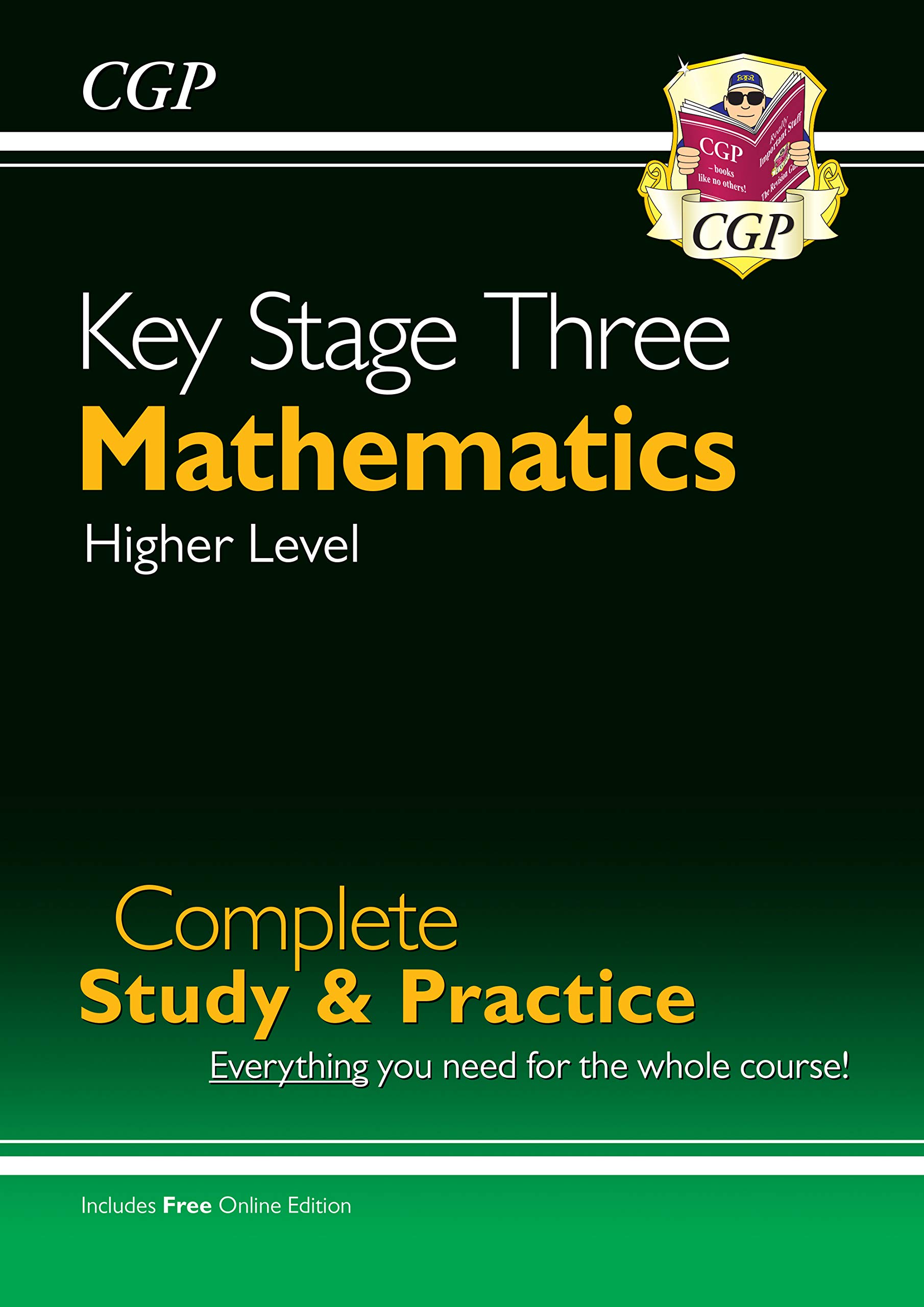 KS3 Maths Complete Revision & Practice - Higher (with Online Edition): perfect for Years 7, 8 and 9 (CGP KS3 Revision…