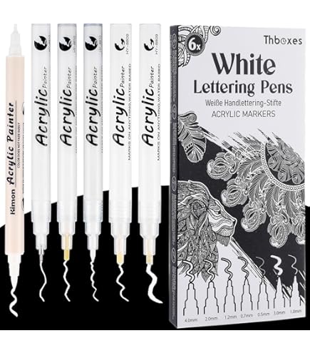 Pilot Super Colour Fine White Paint Marker - View #5