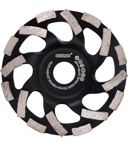 Disco Diamantato 125 Mm Per Smerigliatrice - Per Cemento, Mattoni, Granito, 22.23 Mm Foro - Foto 4