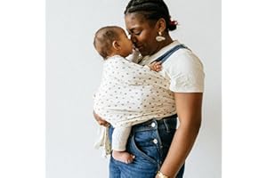 Echarpe de portage physiologique SLING anneau Studio Romeo sans noeud ni sangle, utilisation dès la naissance coton 100% biologique certifié OEKO-TEX (Motif floral Lili)