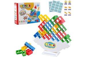 Fewlew Tetra Tower Balance Game, Tetra Tower, Tetris Tower Balance Game, Tetra Tower Stacking Game, Tetra Tower Game (16 PCS)