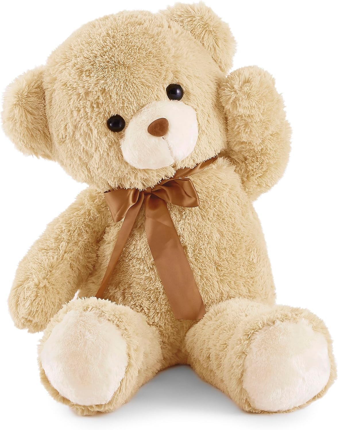 YunNasi Oso de Peluche 90cm,Oso de Peluche Gigante XXL,Marrón Claro