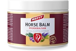 REFIT Hästbalsam stark XXL 500 ml – kylande hästsalva med kombination av torv och örter (hästkastanj etc.) – Salva i gelform