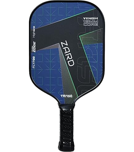 TANSO Black RYUSEI Engineered Carbon Fibre Pickleball Paddle - 240