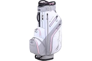 MACGREGOR Golf MACTEC 15 Series Sac de Golf résistant à l'eau pour Femme Blanc/orchidée 25,4 cm