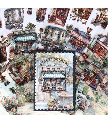 Autocollants Éphémères Stamperia Motif Forêt - Pour Scrapbooking, Journaling, Cartes - Papier De Riz