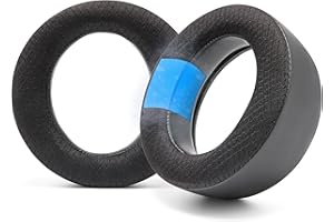 WC Freeze Pulse Elite - chłodzące żelowe nauszniki kompatybilne z PS5 Pulse Elite, wyprodukowane przez Wicked Cushions | Grubsze poduszki i szersze otwarcie | Black