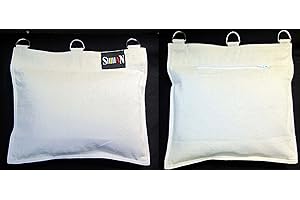 XTRAFITNESS Iron Palm - Kung Fu- Canvas Wall Mounted Bag 1 Section - White