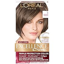 Loreal Excellence Creme Triple Protection Color 5 Medium Brown For Unisex 1 Application Buy Online At Best Price In Uae Amazon Ae
