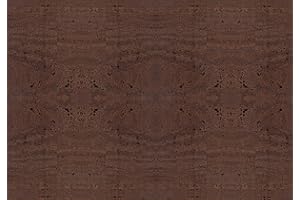Simaru Kork/Korkstoff - Eine edle, vegane Leder Alternative - in vielen Farben (braun, 50 x 30 cm)